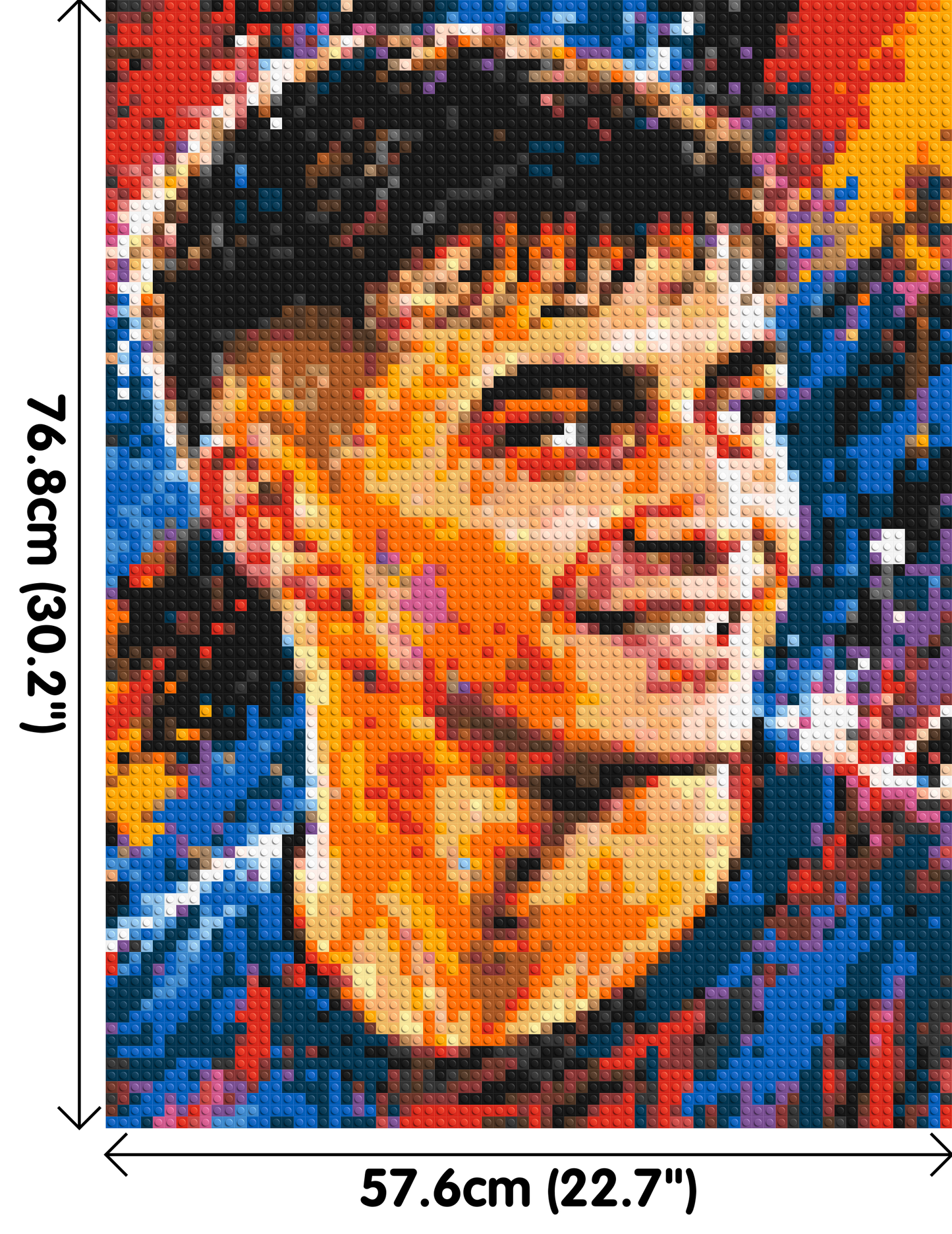 Pedri Urban Pop - Brick Art Mosaic Kit 3x4 large