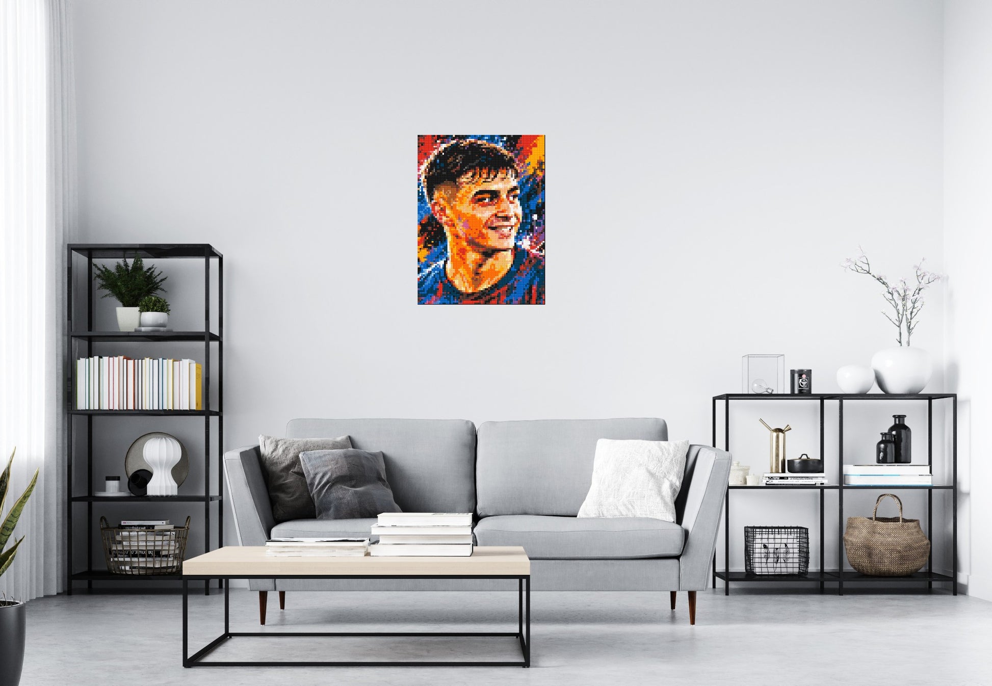Pedri Urban Pop - Brick Art Mosaic Kit 3x4 scene