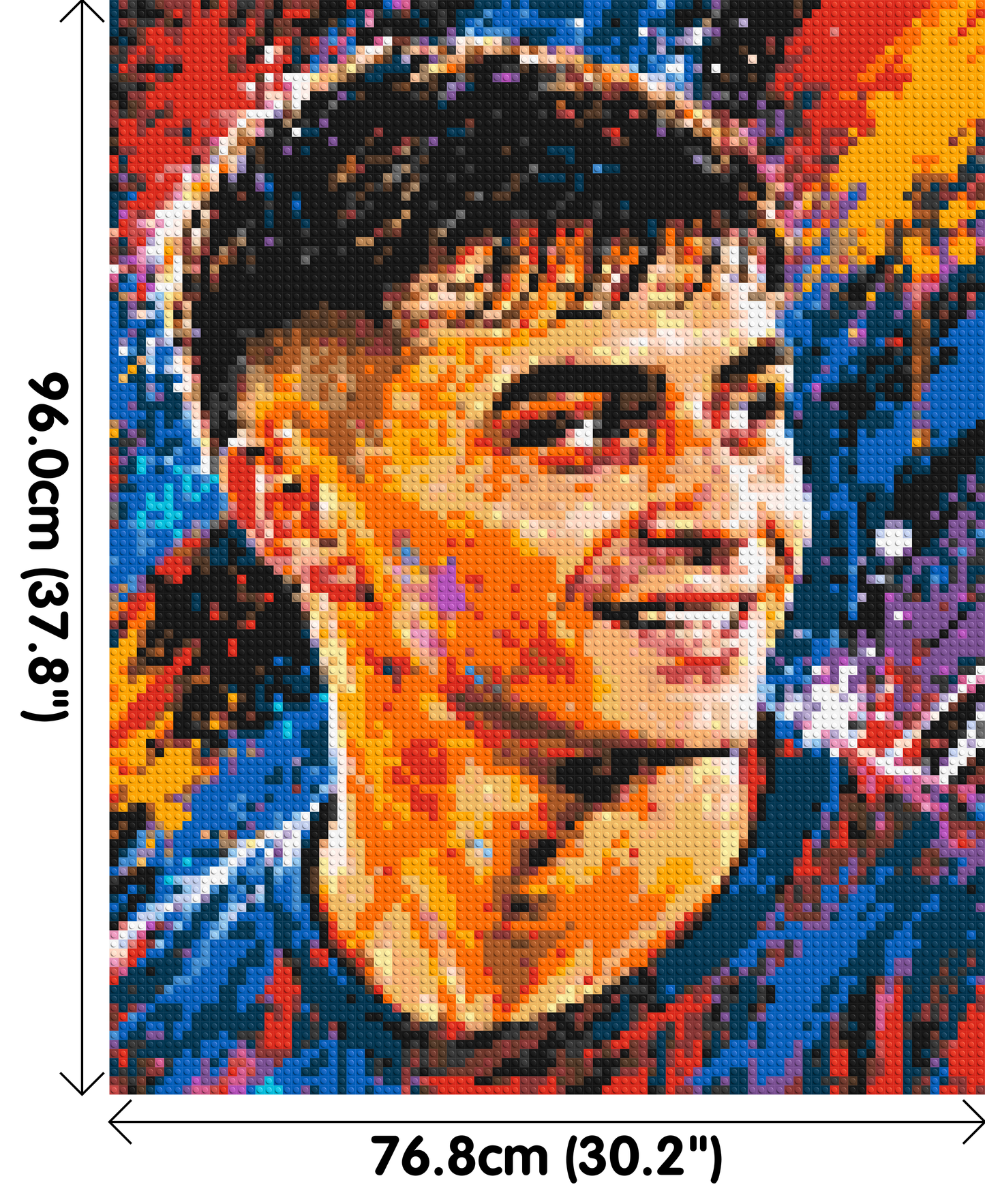 Pedri Urban Pop - Brick Art Mosaic Kit 4x5 large