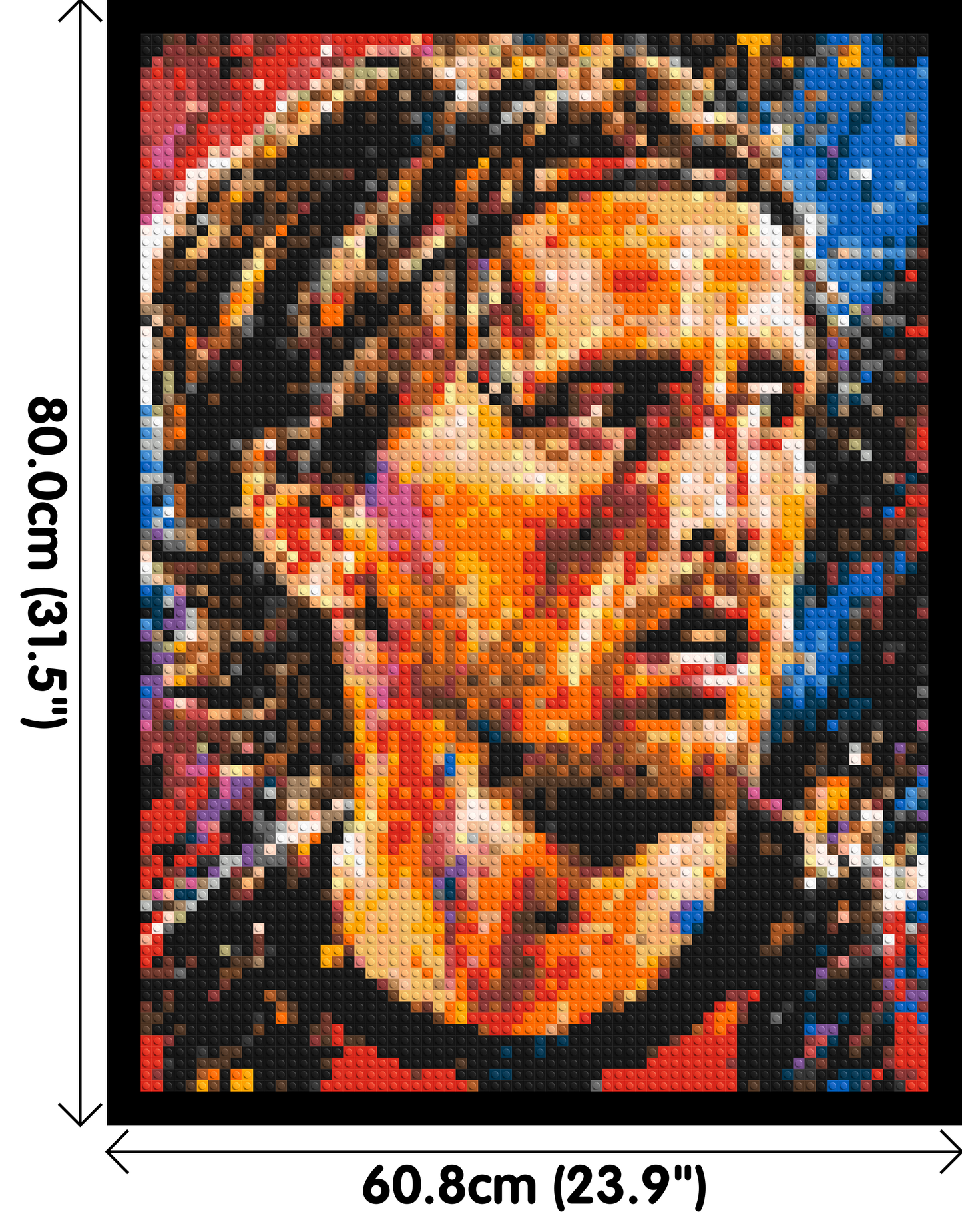Luka Modrić Urban Pop - Brick Art Mosaic Kit 3x4 large