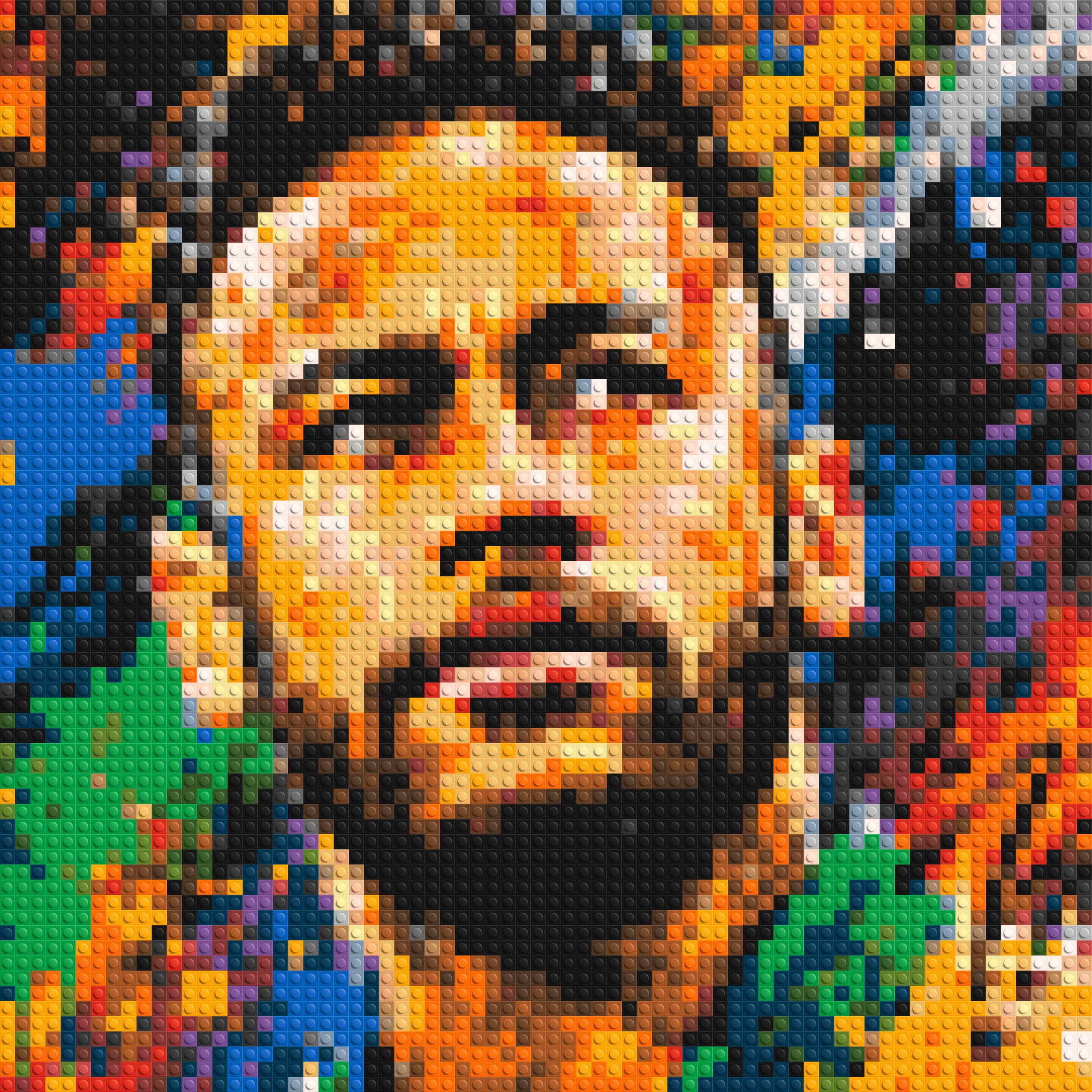 Neymar Urban Pop - Brick Art Mosaic Kit 3x3 large