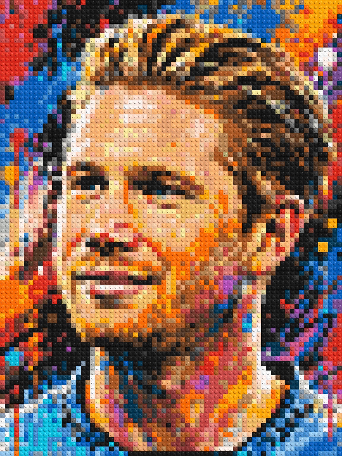 Kevin De Bruyne Urban Pop - Brick Art Mosaic Kit 3x4 large