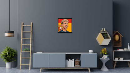 Lamine Yamal Caricature - Brick Art Mosaic Kit 3x3 large