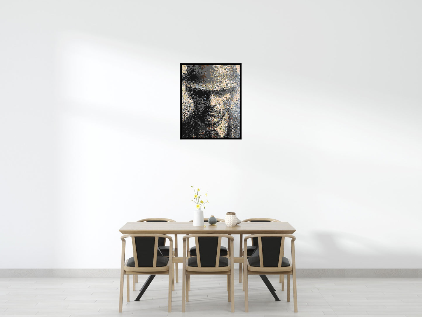 Incognito – A Presence Hidden in Plain Sight by Joséphine Machalani - Brick Art Mosaic Kit 4x5 large