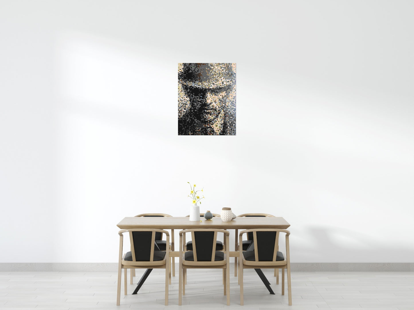 Incognito – A Presence Hidden in Plain Sight by Joséphine Machalani - Brick Art Mosaic Kit 4x5 large
