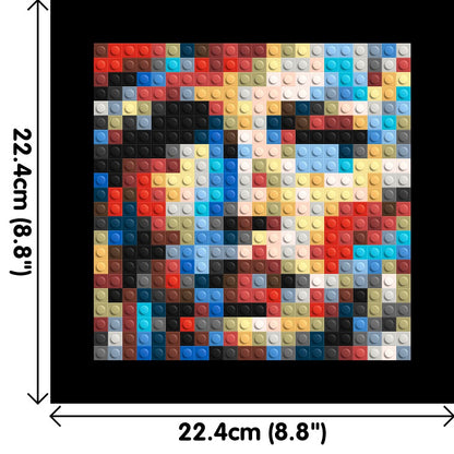 Eccentric – A Dance of Unpredictable Color by Joséphine Machalani - Brick Art Mosaic Kit 1x1 large