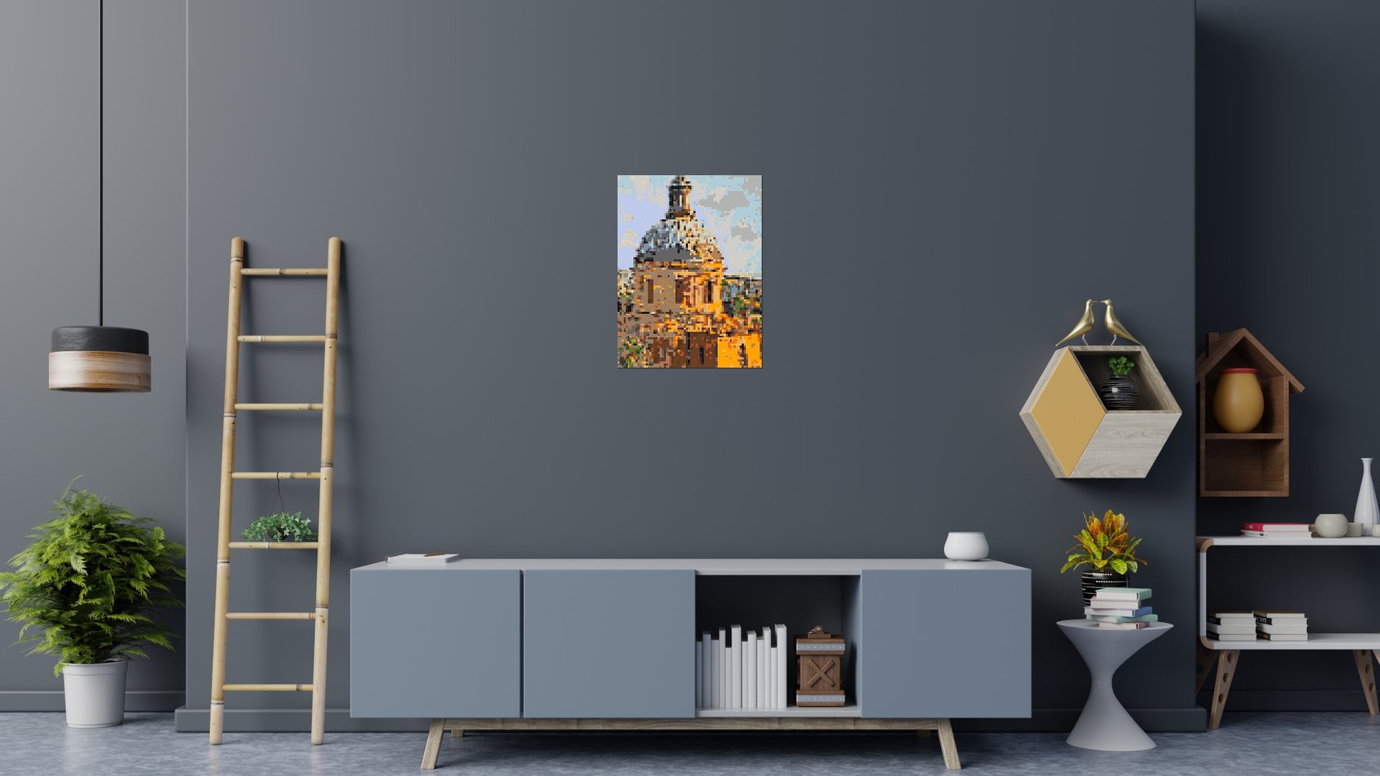 Toulouse by Joséphine Machalani - Brick Art Mosaic Kit 3x4 scene