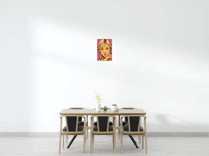 Rosé of BLACKPINK Comic Pop Art - Brick Art Mosaic Kit 2x3 large