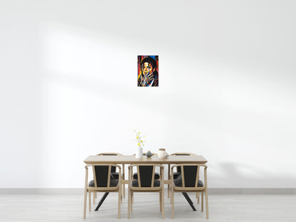 Michael Jackson Vector Pop Art Portrait - Brick Art Mosaic Kit 2x3 large