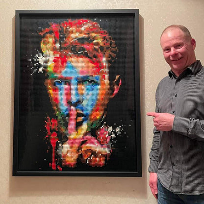 Personalised Brick Mosaic | Custom Mosaic Maker | LEGO-compatible Art