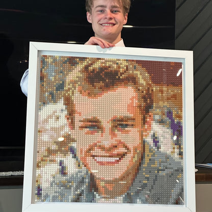 Personalised Brick Mosaic | Custom Mosaic Maker | LEGO-compatible Art
