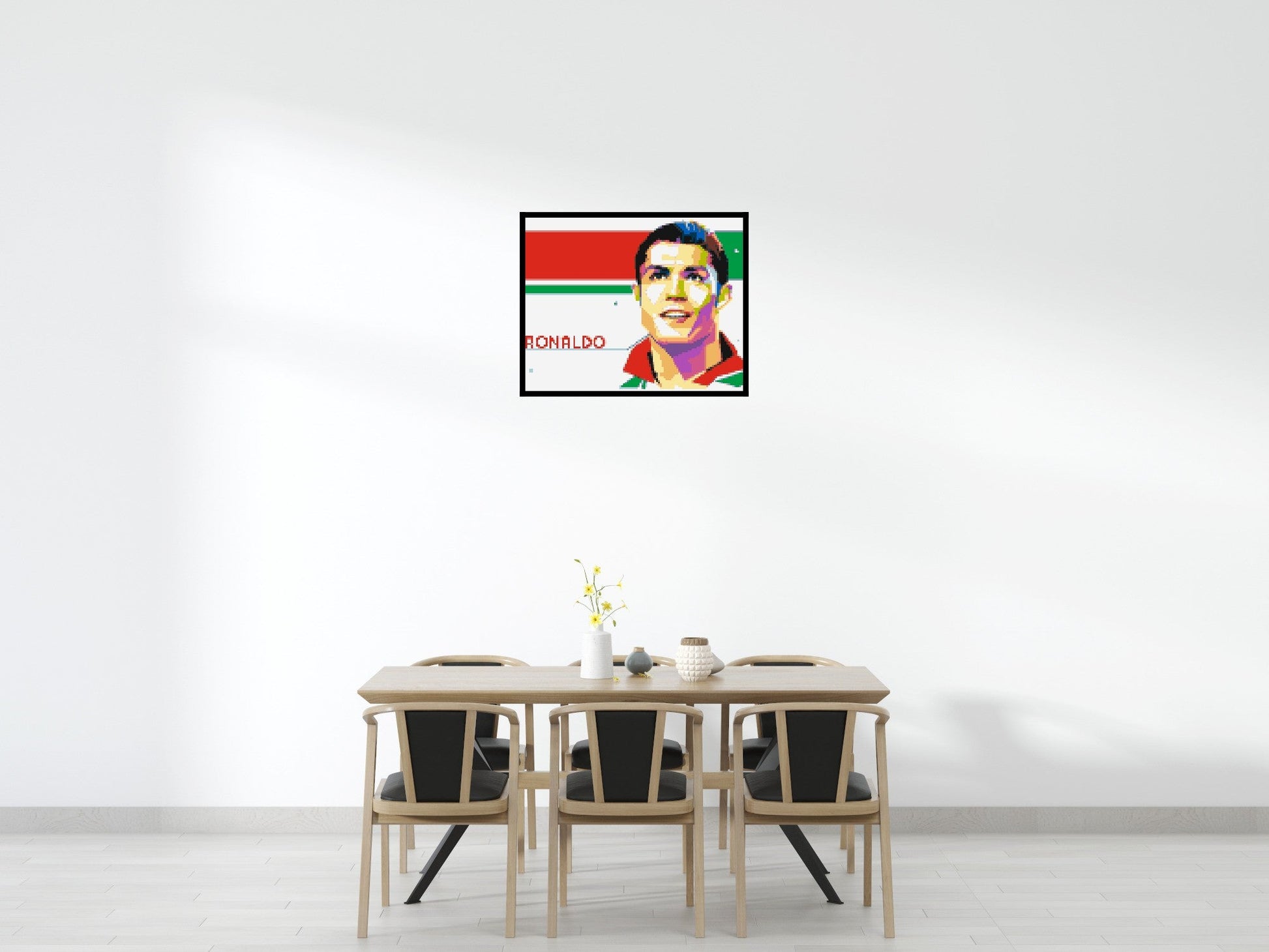 5x4 scene with frame