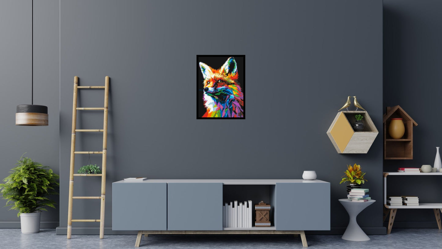 3x4 scene with frame
